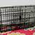 DOG CAGE Medium Size Animal Pet Cat Metal Folding Crate Double Door 8 thumbnail