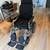 Electric wheelchair with power recline and leg lift 1 thumbnail