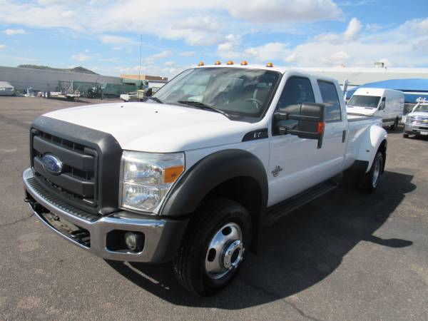2013 Ford F450 Crew Cab Power Stroke Diesel 4x4 Dually 1
