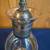Beautiful Vintage Silver Plated Glass Coffee or Tea Carafe Pot with Warmer Stand 2 thumbnail