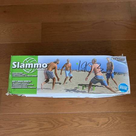 GoSports Slammo Game Set – Ultimate Lawn and Beach Game for Outdoor Fu 1