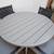 5-Pc Grey Metal Outdoor Dining Set 10 thumbnail