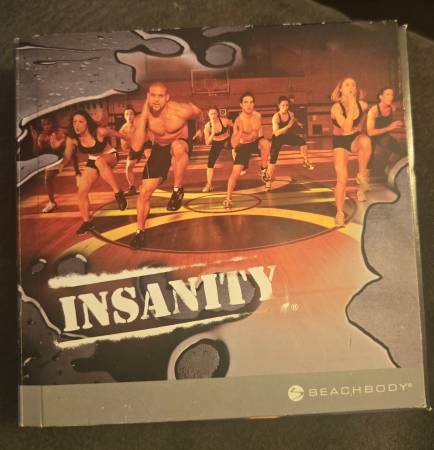 10 disc DVD Insanity workout program, excellent condition 1
