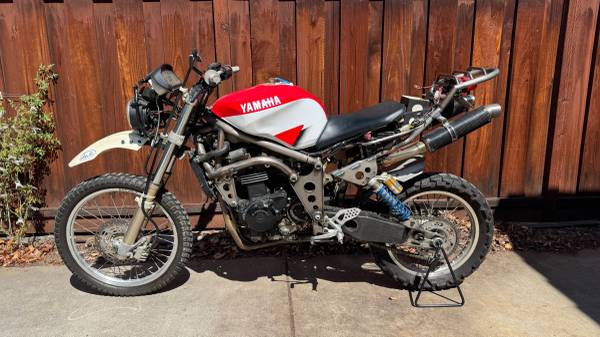 Yamaha Kawasaki Custom Hand Built Adventure Bike 1