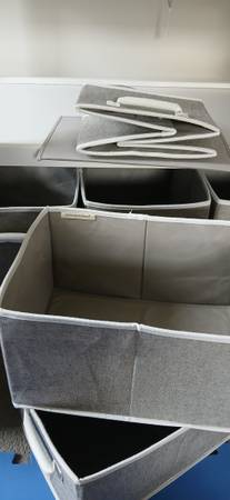 GOOD DEAl! Changing table with storage boxes,Decor plus and sleep sack - $65 (Arligton)63471145900163123