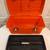 Vintage Home Depot 19" Homer Toolbox Medium w/Tray Metal Clasps Orange 3 thumbnail