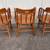 Vintage Dark Oak ‘Caboose’ Chairs by Boling Chair Company, Set of 5 17 thumbnail