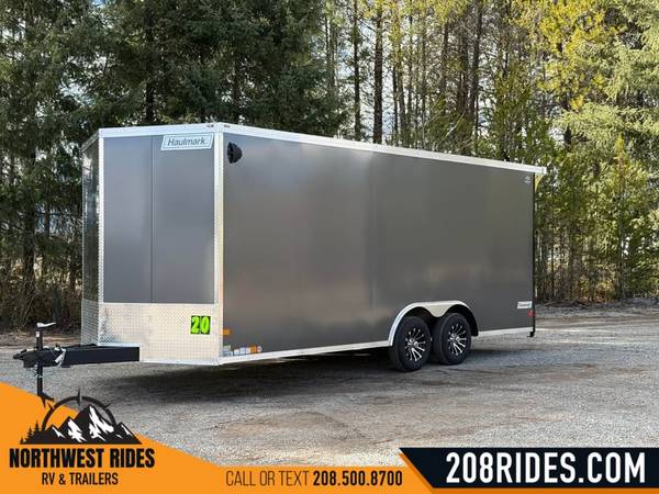 2026 Haulmark Cargo Trailer 8.5×20 | 7’6″ H | 5k Stabilizer Jacks | 1