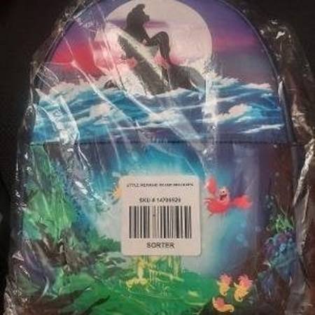 BRAND NEW..LITTLE MERMAID BACKPACK 1