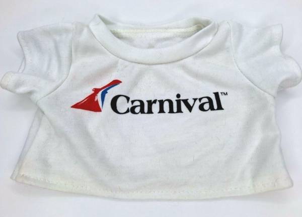 The Bear Factory Carnival Cruise Line White T-Shirt 1