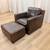 Thomasville Top Grain Leather Club Chair and Ottoman Free Delivery 9 thumbnail