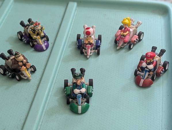 Mario Toy Fun Pull Back Racers 1