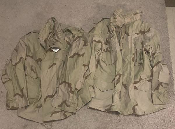 Military DCU M65 Jacket Size Large-L And Large-S 1