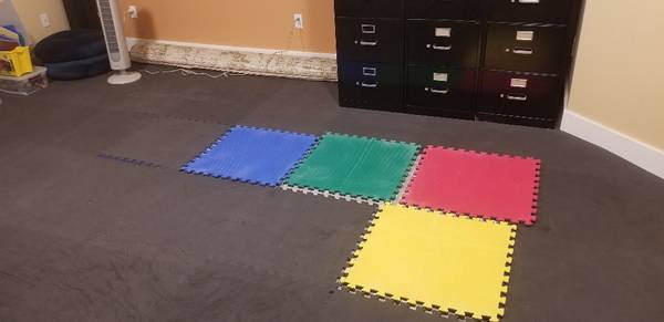 Exercise foam flooring - half off!  Enough to do about 240sf+ $1.50/sf 1