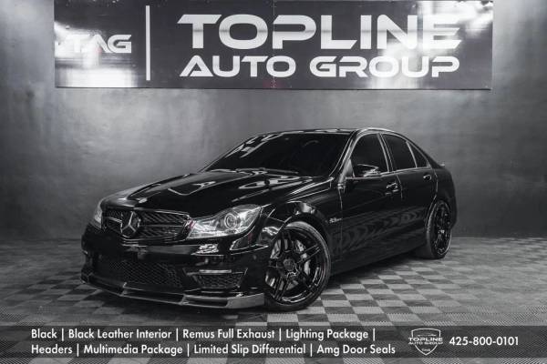 2013 Mercedes-Benz C-Class  C 63 AMG Sedan 4D Sedan 1
