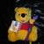 WINNIE THE POOH Disney Vintage 1998 New Stuffed Plush Toy Bear 7 thumbnail