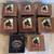 Assorted Wood Cigar Box Lot of 8 1 thumbnail