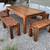 Farm house table, custom made brand new, solid wood, patio furniture 23 thumbnail