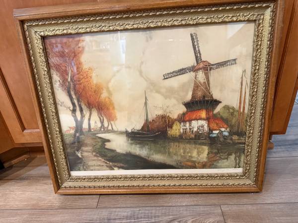 Beautiful windmill picture 1