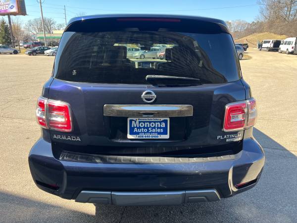 ¡¡2018 Nissan Armada Platinum Reserve! V8, 4x4, CARGADO!! - $19,999 (Monona)63625029967361123
