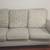 Traditional Beige Sofa with Nailhead Trim & Patterned Cushions 2 thumbnail