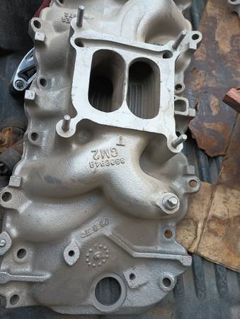 Corvette Camaro Chevelle Holly intake manifolds 65 to 67 390 360 horse 1