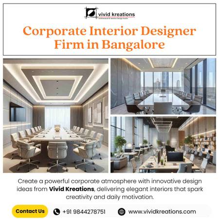 Corporate Interior Designer Firm in Bangalore 1