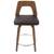 Wade Logan Bezu Swivel Upholstered Counter Stool (Set of 2) 8 thumbnail