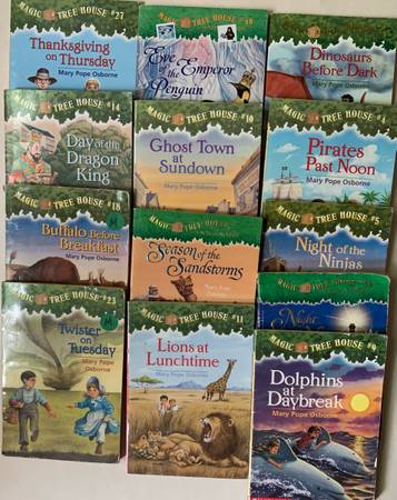 Magic Tree House books $1 ea or $6 for 13 1