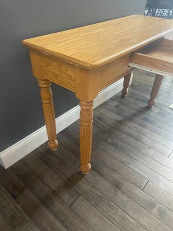 Sofa Table With Drawer-Good Quality, Wood - $80 (Columbia MO)63471024848515124