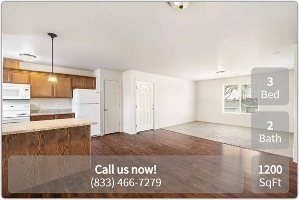 $1,685 / 3br - 1200ft2 - Upgrade your lifestyle: Stunning 3 BR, 1200 Sq Ft homes. (Kennewick)63821591077379122