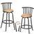 BLACK FRIDAY SALE!Homy Casa · Pistil Adjustable Barstools Set of 2 4 thumbnail