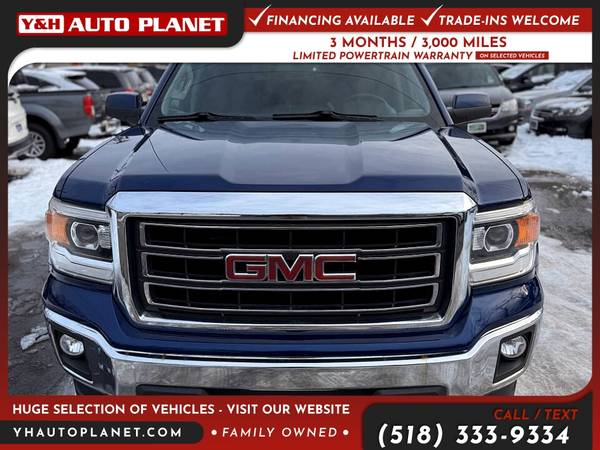 $370/mo - 2014 GMC Sierra 1500 SLE 4x4Crew 4 x 4 Crew 4-x-4-Crew Cab 5 - $17,995 (324 Columbia Turnpike Rensselaer NY 12144)63478011573633122