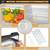 4.5 Cu.Ft Mini Fridge with Freezer, Small Refrigerator with 2 Doors for Kitchen, 4 thumbnail