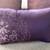 3 Piece Set Decorative Pillows/Purple 3 thumbnail