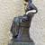 Renaissance style patinated metal statue sculpture of a woman (OBO) 2 thumbnail
