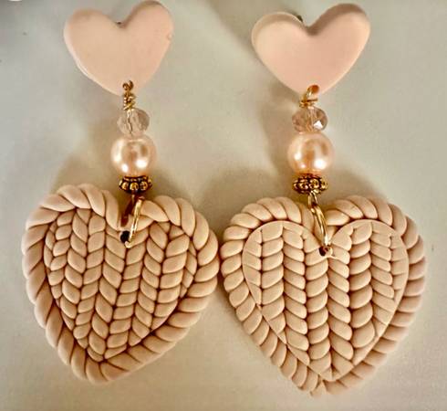 Polymer Clay Dangle Earrings 1