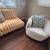 SET OF BRAND NEW SOLD OUT Swivel Chairs in Performance Linen/Wood 4 thumbnail
