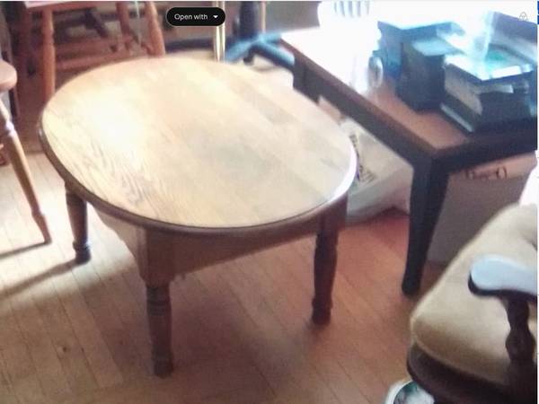 Maple Coffee Table, 2ft x 3ft, SOLID REAL WOOD, Great Shape 1