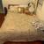 Red Leather Platform Bed Frame 4 thumbnail