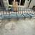 1950s Woodard Wrought Iron Outdoor Patio Seating - 5 Pieces Vintage with Floral 3 thumbnail