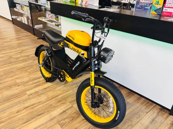 Electric 6000W  Motorcycle-like experience - eBike only $15 DOWN 1