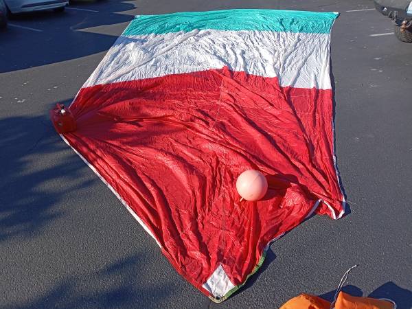 Spinnaker Sail (for 27') - $85 (Bellingham)634358616661771213