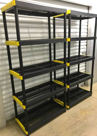 HDX 5-Tier Garage Storage Shelving Units—LIKE NEW—$55 Each or $99 Both 1