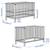 IKEA Gulliver Crib + Mattress + Toddler Conversion Kit 2 thumbnail