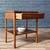 Mid-Century Modern Two-Tier Night Stand w/ Bookshelf, c.1950’s 2 thumbnail
