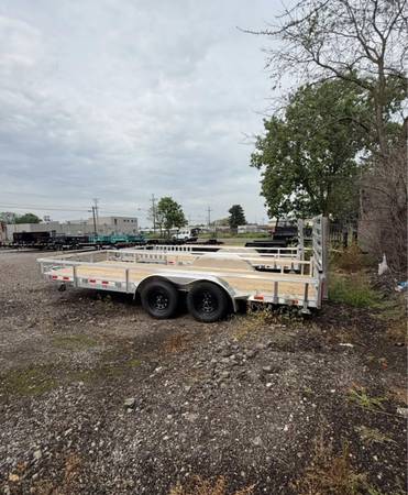 New 7x18 HD Aluminum Trailer 1