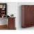 NEW 37” Dk Brown Fold-Out Floating Desk/Table Wall-Mounted 1 thumbnail