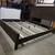 Modern Brown Rustic King Size Bed Frame 3 thumbnail