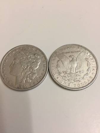 Silver Dollars wanted $32 1